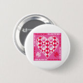Liebe (Pink Diamond) Button (Vorne & Hinten)