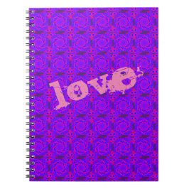 LIEBE PINK MANDALA NOTEBOOK NOTIZBLOCK