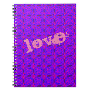 LIEBE PINK MANDALA NOTEBOOK NOTIZBLOCK