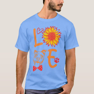 Liebe Pitbull Dog Lovers, Pelze Mama, Frauen Pitbu T-Shirt