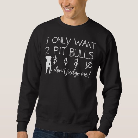 Liebe Pitbulll für Pid Vater oder Pit Mama Pitbull Sweatshirt (Vorderseite)