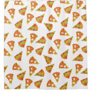 Liebe Pizza Duschvorhang
