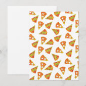 Liebe Pizza Einladung (Vorne/Hinten)