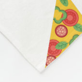 Liebe Pizza Fleecedecke (Ecke)