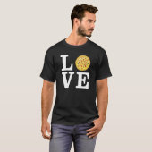 Liebe Pizza - Funny T-Shirt (Vorne ganz)