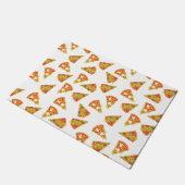 Liebe Pizza Fußmatte (Schrägansicht)