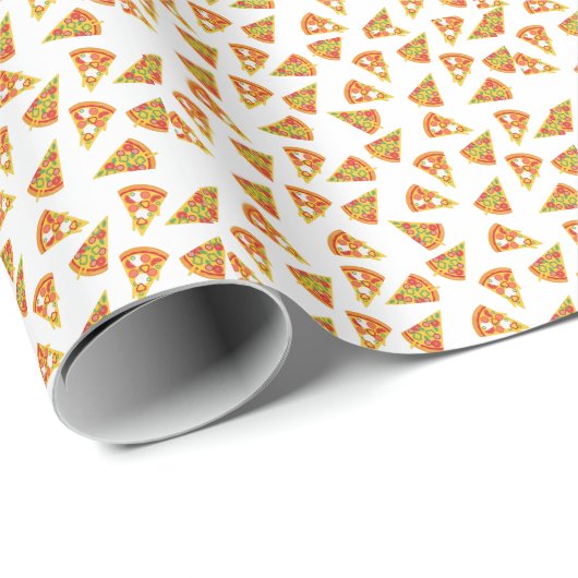 Liebe Pizza Geschenkpapier (Rolleneckpunkt)