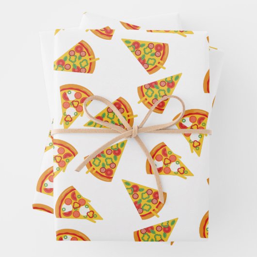 Liebe Pizza Geschenkpapier Set (Beispiel)