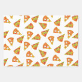 Liebe Pizza Geschenkpapier Set (Vorderseite)