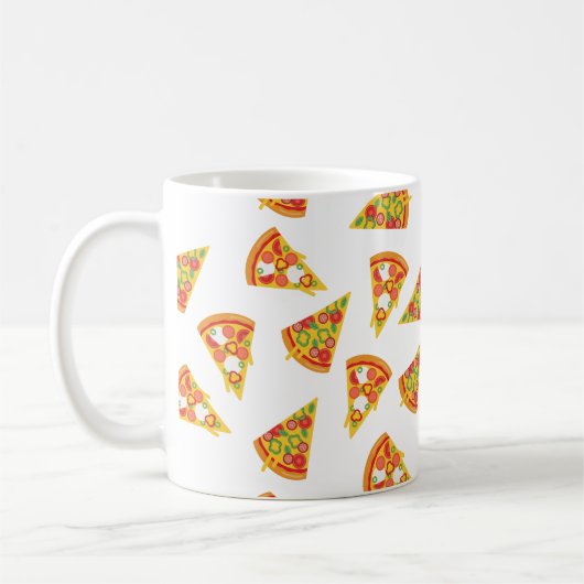 Liebe Pizza Kaffeetasse (Links)