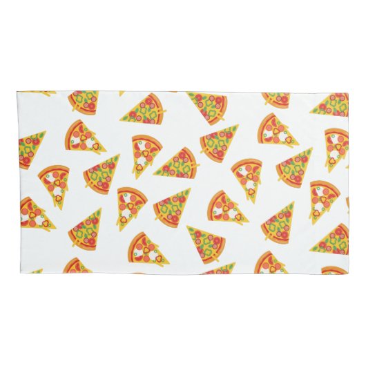 Liebe Pizza Kissenbezug (Rückseite-Rechts)