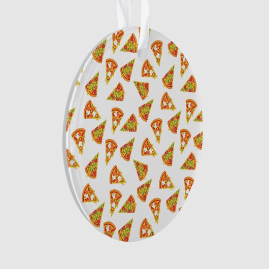 Liebe Pizza Ornament (Vorderseite)