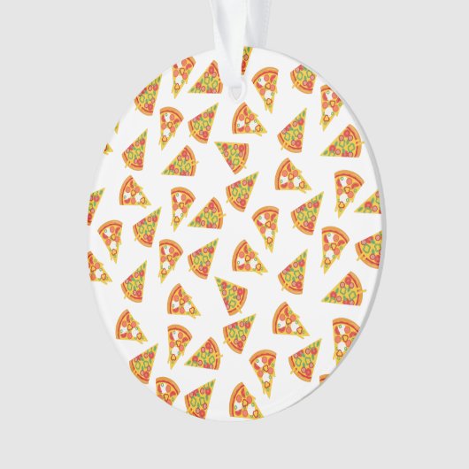 Liebe Pizza Ornament (Vorderseite)