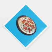 Liebe Pizza Paper Napkin Serviette (Ecke)