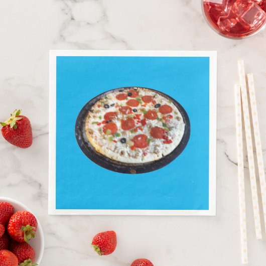 Liebe Pizza Paper Napkin Serviette (Beispiel)