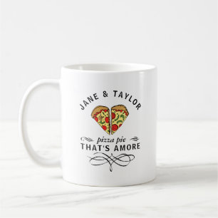 Liebe Pizza Personalisiert Kaffeetasse