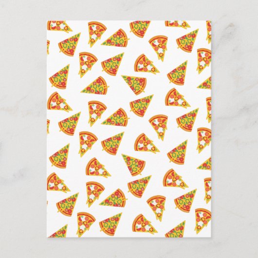 Liebe Pizza Postkarte (Vorderseite)