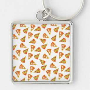 Liebe Pizza Schlüsselanhänger