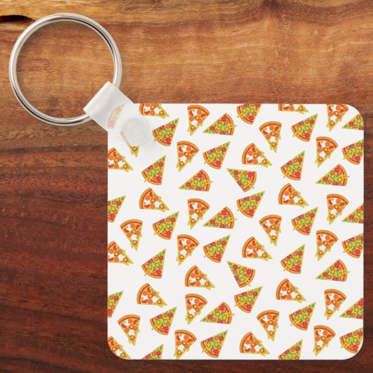 Liebe Pizza Schlüsselanhänger (Vorderseite)