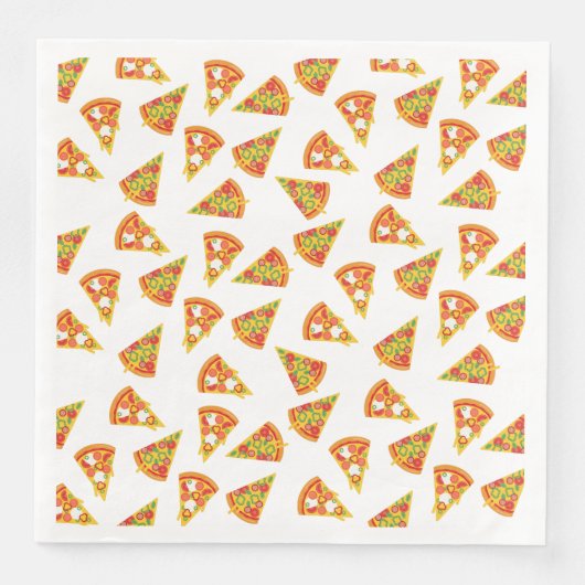Liebe Pizza Serviette (Vorderseite)