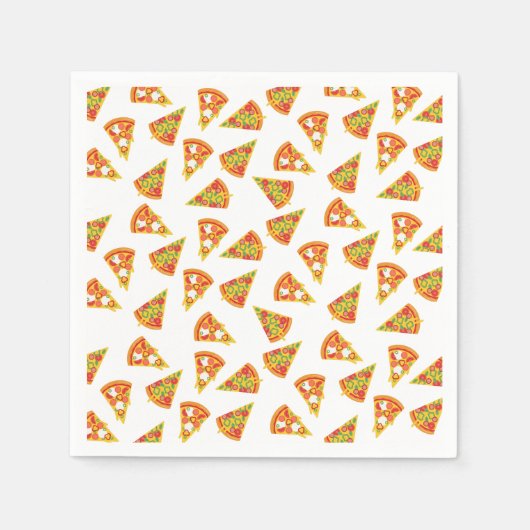 Liebe Pizza Serviette (Vorderseite)