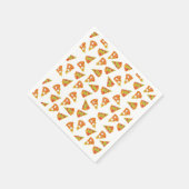 Liebe Pizza Serviette (Ecke)