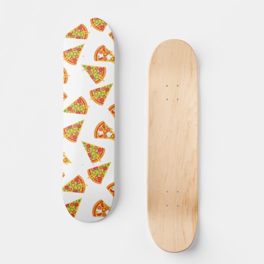 Liebe Pizza Skateboard (Vorderseite)