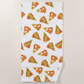 Liebe Pizza Strandtuch (Vorderseite)