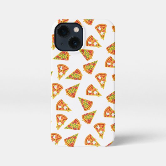 Liebe Pizza Throw Kissen iPhone Hülle (Rückseite)