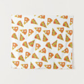 Liebe Pizza Wandteppich (Vorderseite (Horizontal))