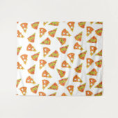 Liebe Pizza Wandteppich (Vorderseite (Horizontal))