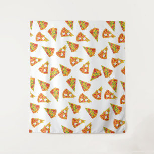Liebe Pizza   Wandteppich