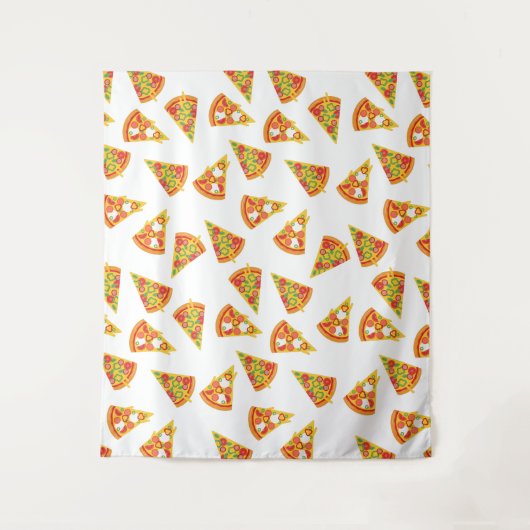 Liebe Pizza Wandteppich (Vorderseite)