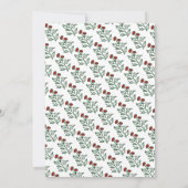 Liebe & Pizza Whimsical Hand Drawing Polterabend Einladung (Rückseite)