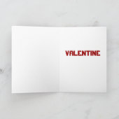 Liebe Pizza You Valentine Feiertagskarte (Innenseite)