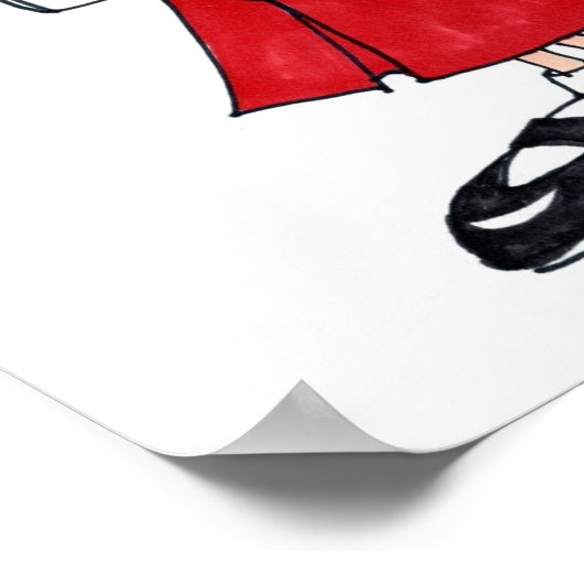 Liebe-Plakat Poster (Ecke)