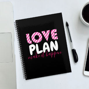 Liebe Plan machen es möglich, Motivierend Zitat Planer