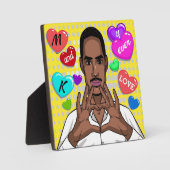 LIEBE Plaque Fotoplatte (Vorderseite)