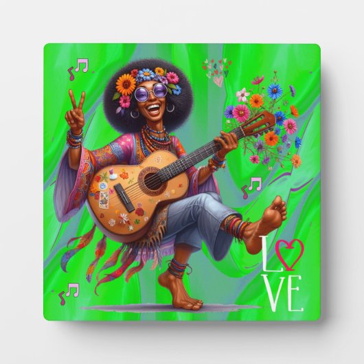 Liebe Plaque mit Easel Fotoplatte (Vorderseite)
