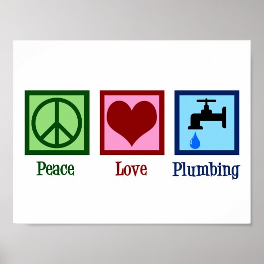 Liebe Plumbing Poster (Vorne)