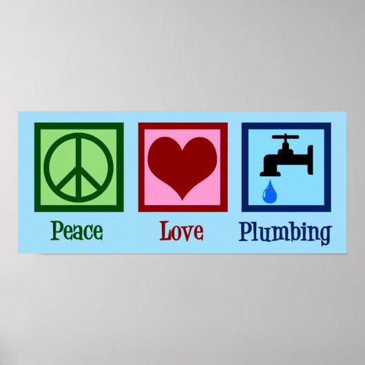 Liebe Plumbing Poster (Vorne)