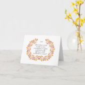 Liebe-Pocket Karte (Gelbe Blume)