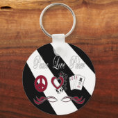 Liebe Poker Schlüsselanhänger (Vorderseite)