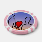 Liebe Pokerchips (Einzeln)