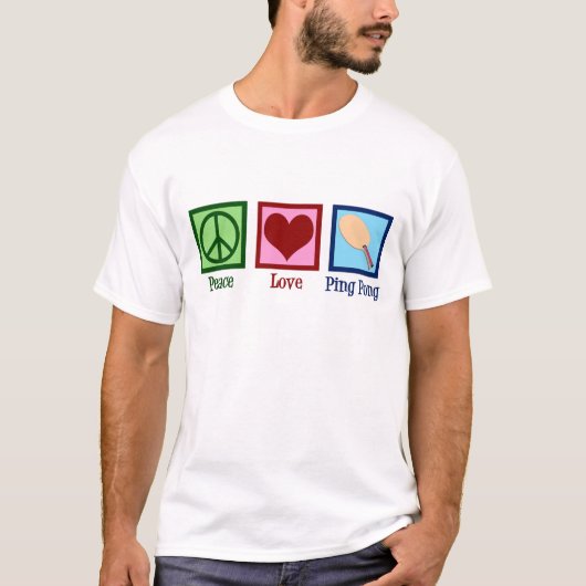 Liebe Pong T-Shirt (Vorderseite)