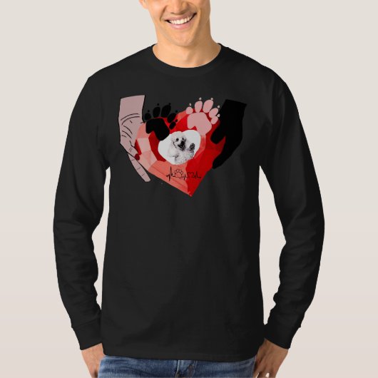 Liebe Poodle T-Shirt (Vorderseite)