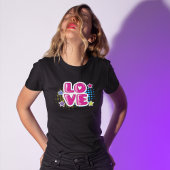 Liebe Pop Art Comic T-Shirt