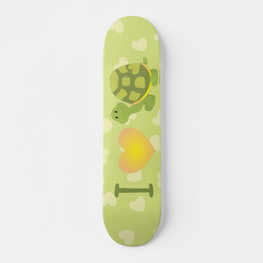 Liebe Pop Turtle Skateboard (Vorne)