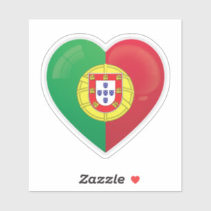 Liebe Portugal Aufkleber