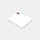 Liebe Post-it Klebezettel (angewinkelt)